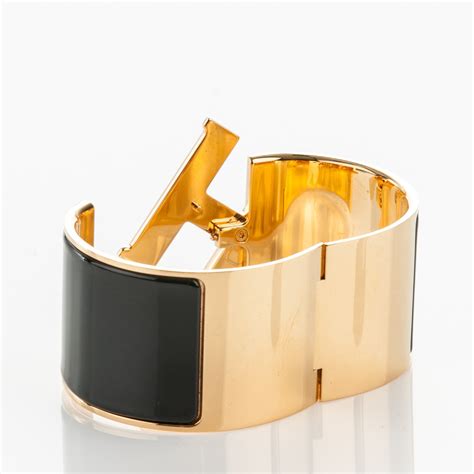 hermes enamel bracelet stacking|Hermes extra wide h bracelet.